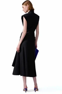 Sleeveless Wrap Dress