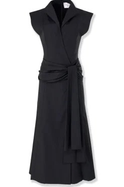 Sleeveless Wrap Dress