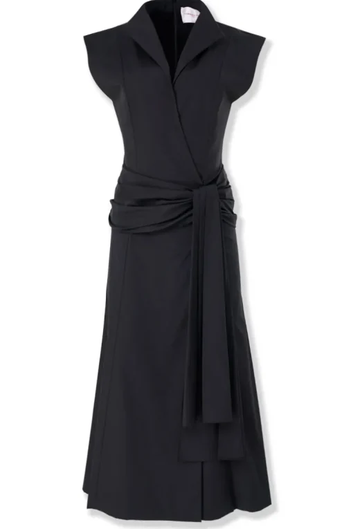 Sleeveless Wrap Dress