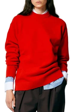 Soft Lambswool Crewneck Easy Pullover