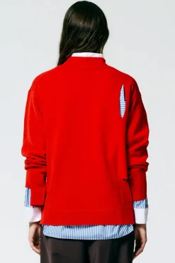 Soft Lambswool Crewneck Easy Pullover