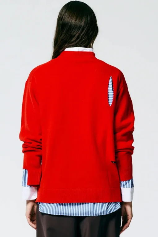 Soft Lambswool Crewneck Easy Pullover