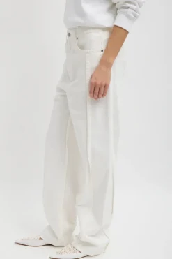 Spring Denim Tuck Jean