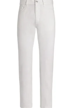 Stretch Linen & Cotton Jeans