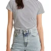 Stretch Slim Striped T-Shirt