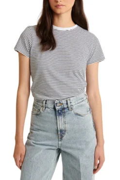 Stretch Slim Striped T-Shirt
