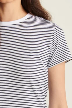 Stretch Slim Striped T-Shirt