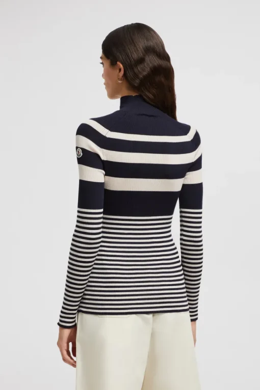 Striped Turtleneck