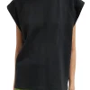 Sweatshirting Sleeveless Easy Top
