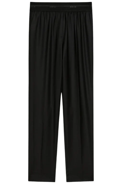 Tapered Wool Trousers