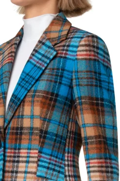 Tartan Check Tweed Jacket