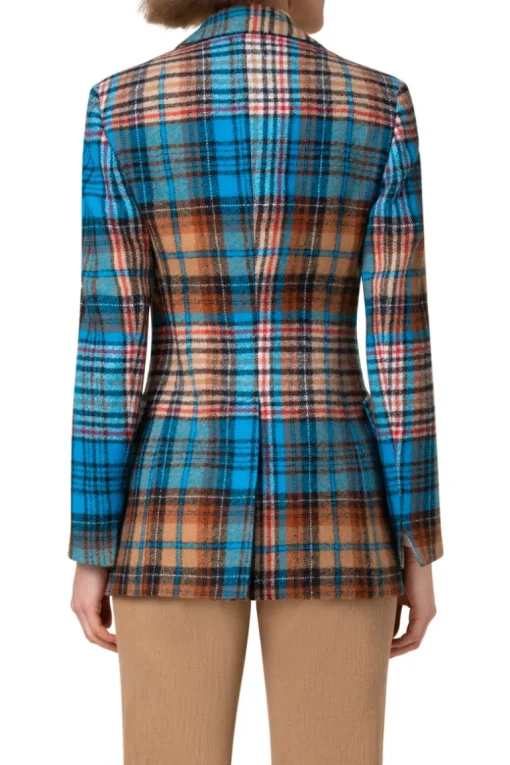 Tartan Check Tweed Jacket