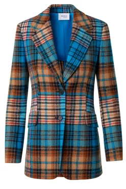 Tartan Check Tweed Jacket