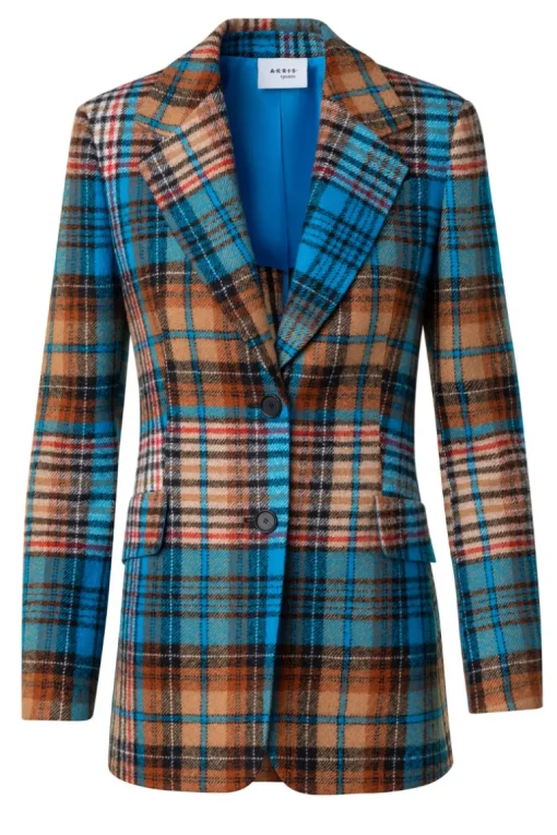 Tartan Check Tweed Jacket