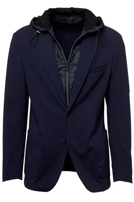 Tech Jacket with Zip Out Hood