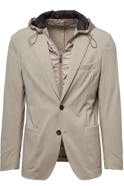 Tech Jacket with Zip Out Hood