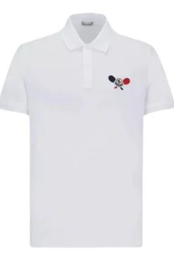 Tennis Logo Patch Polo