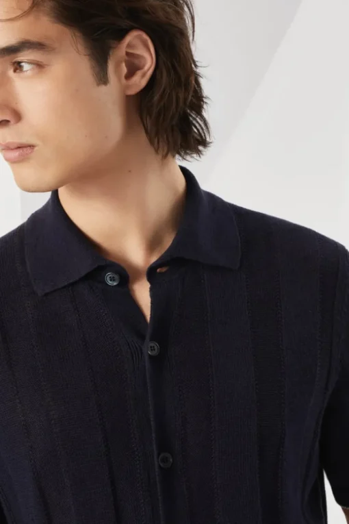 Textured Rib Shirt