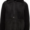 Tokyo Hooded Shearling Coat