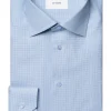 Tonal Button Check Twill Shirt