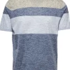 Tri Colorblock Knit Tee