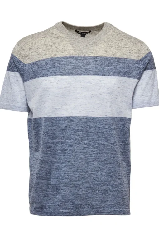 Tri Colorblock Knit Tee