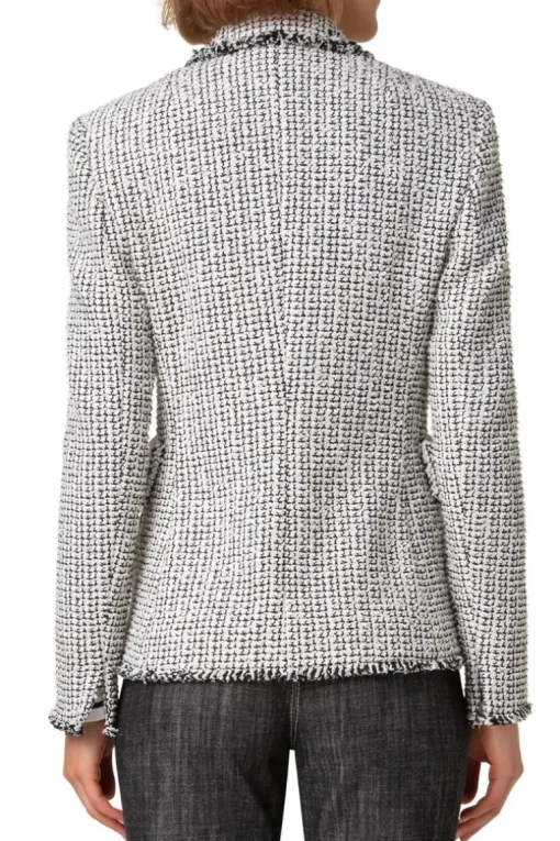 Tweed Double-Breasted Blazer