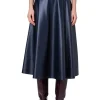 Vegan Leather Skirt