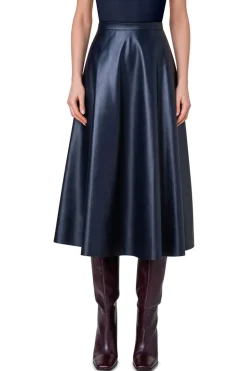 Vegan Leather Skirt