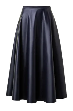 Vegan Leather Skirt