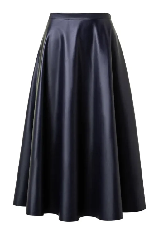 Vegan Leather Skirt