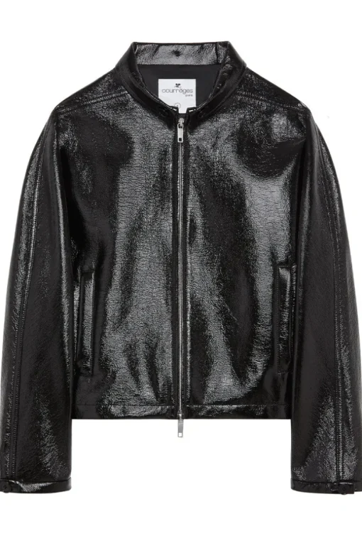 Vinyl Zipped Bomber
