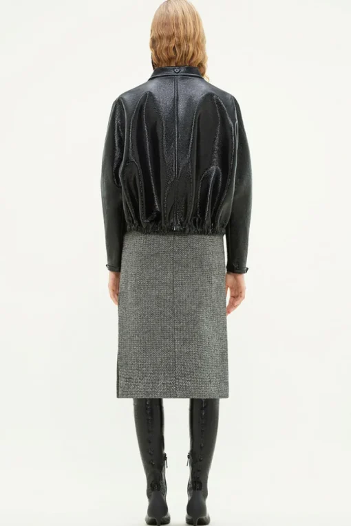 Vinyl Zipped Bomber