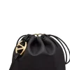 VLogo Pouf Leather Pouch