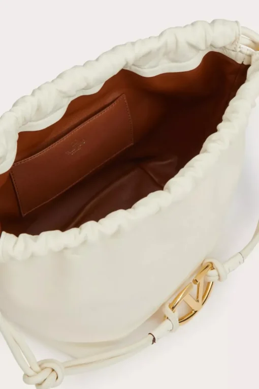 VLogo Pouf Leather Pouch