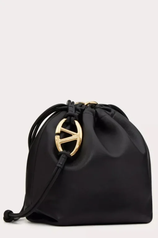 VLogo Pouf Leather Pouch