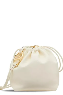 VLogo Pouf Leather Pouch