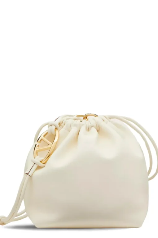 VLogo Pouf Leather Pouch