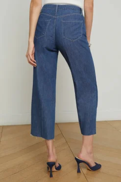 Wanda Cropped Wide-Leg Jean