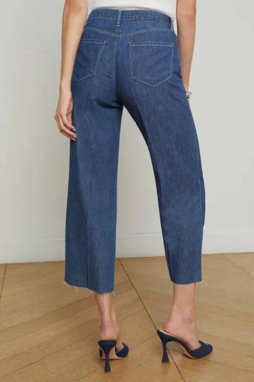 Wanda Cropped Wide-Leg Jean