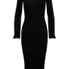 Wool Midi Dress