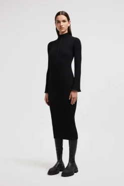 Wool Midi Dress